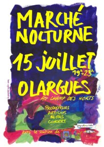 Nocturne Olargues juiet 24